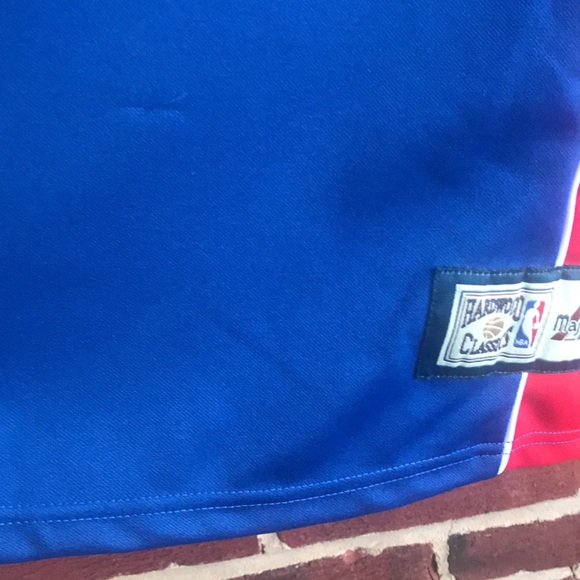 Bullets Hardwood Classic NBA 1/4 zip 3XL Warm Up - Picture 11 of 11